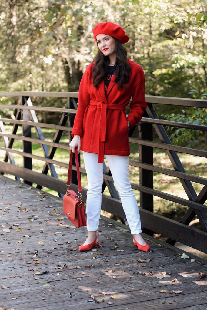 What to Wear with a Red Coat