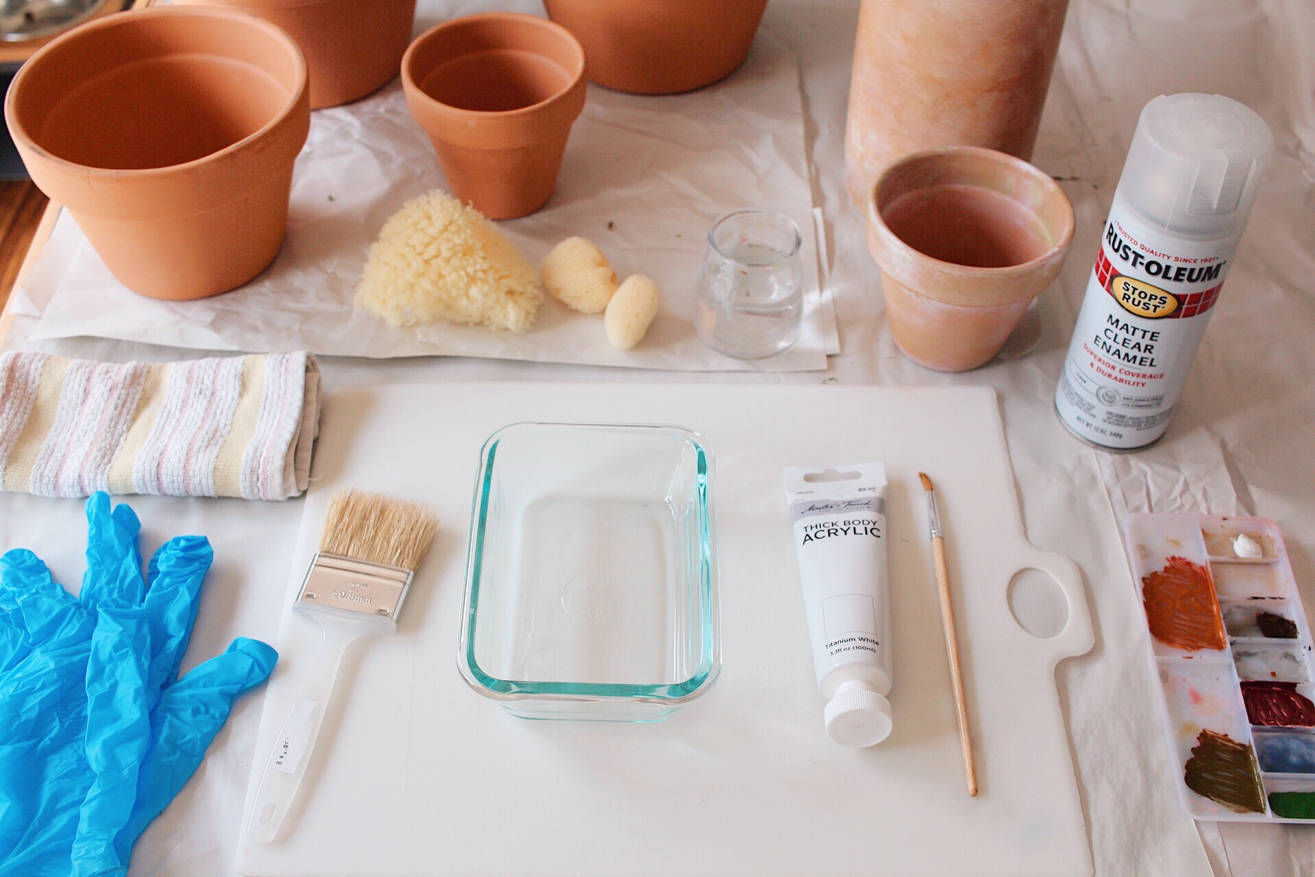 How to Make Terracotta Pots Look Old with Paint | Easy DIY for aging