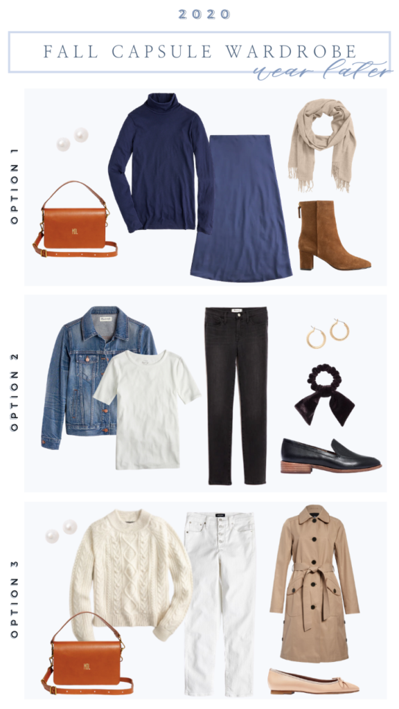 Classic Fall Capsule Wardrobe Guide 2020 Fall Fashion Staples Outfits